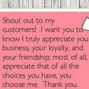 Folks, Thank You So Much For All The Kind, Sweet Notes XO